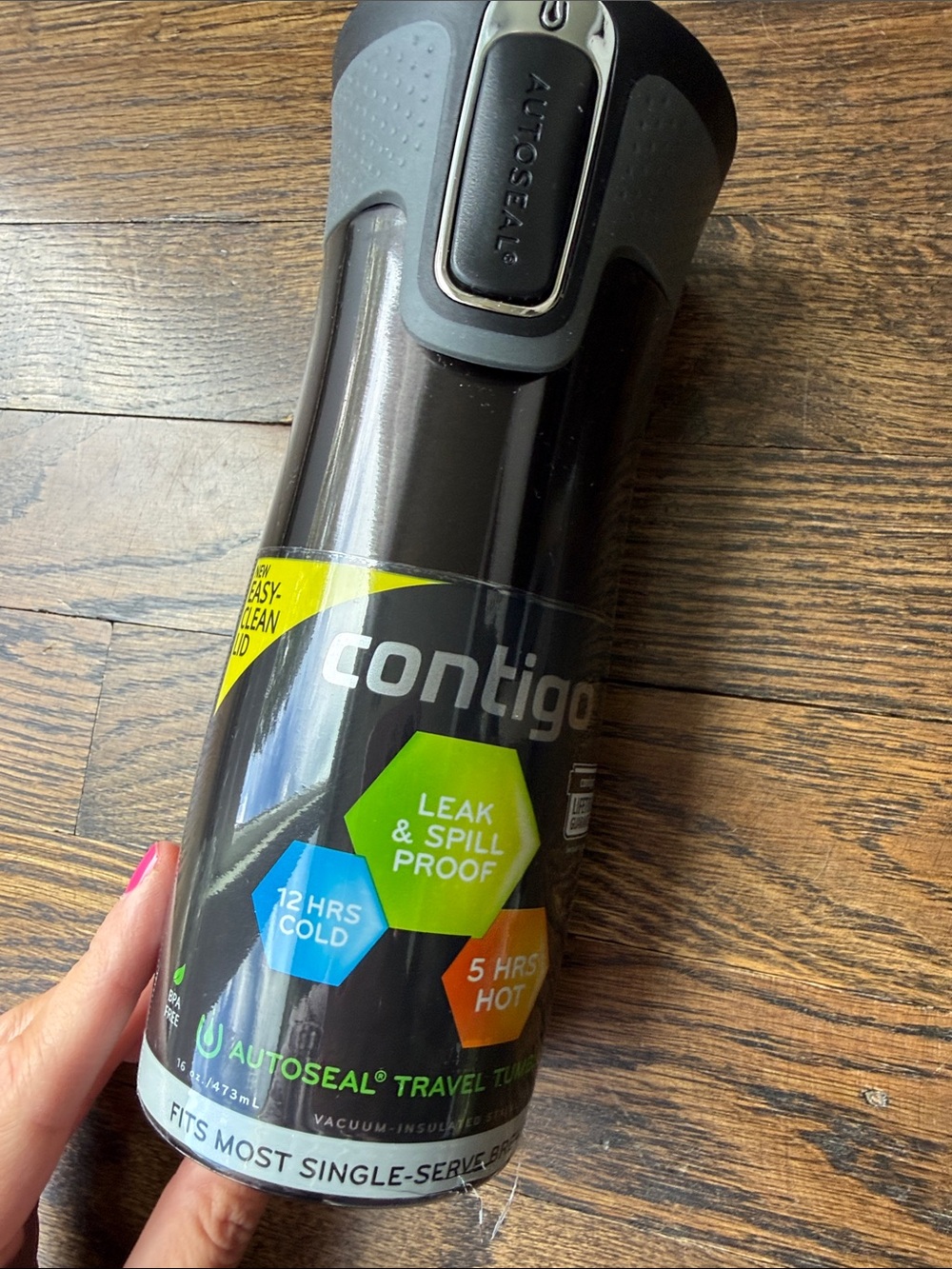 NWT Contigo travel tumbler 16oz